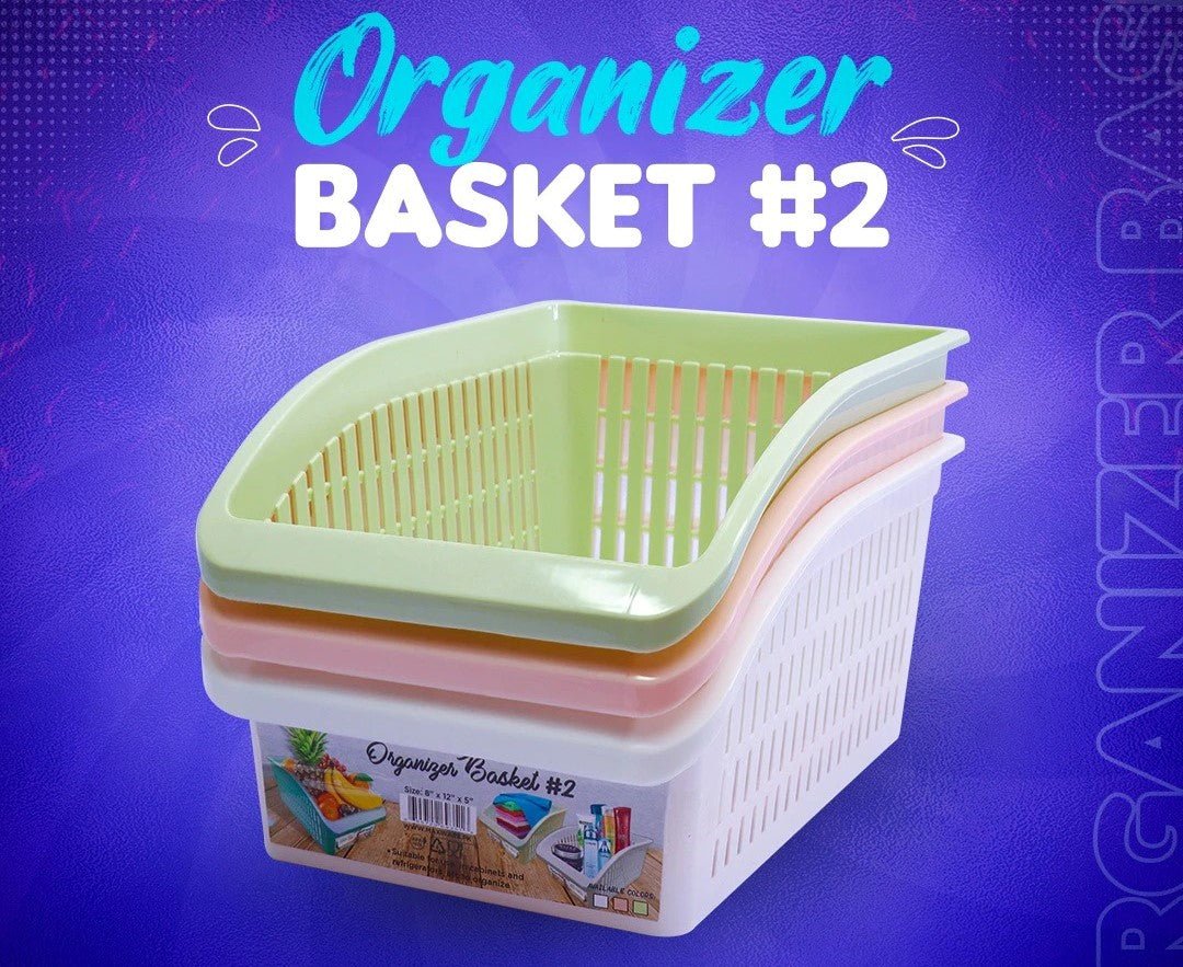 Stackable Storage Large Organizer Basket - DS Traders
