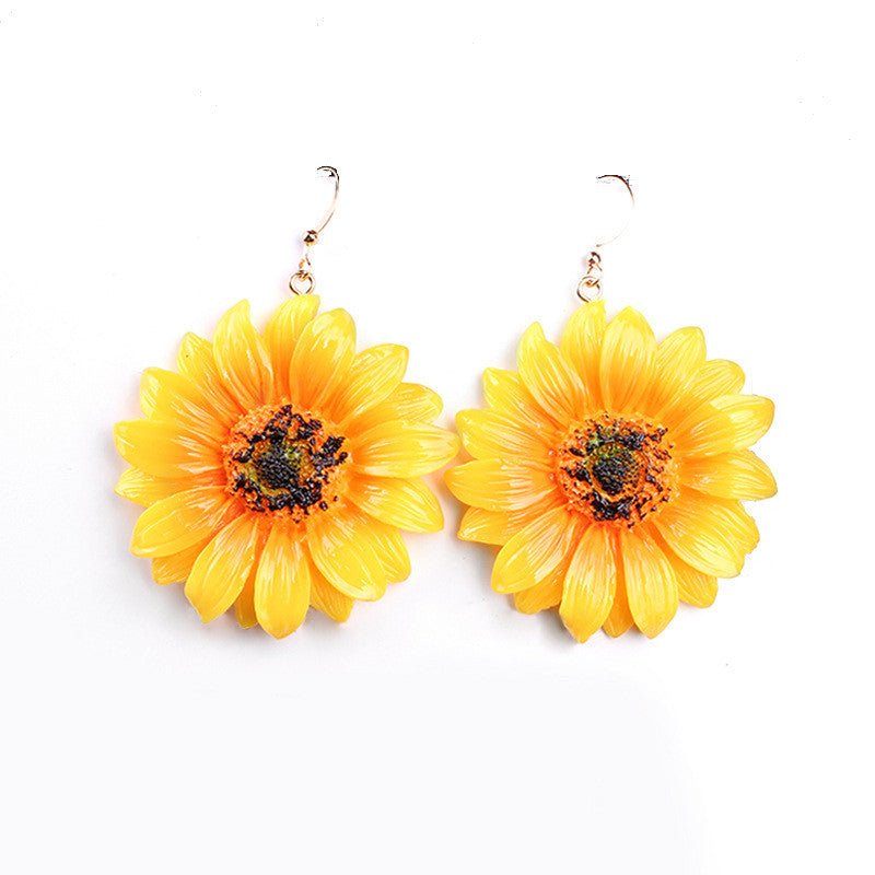 Sunflower Earrings - DS Traders