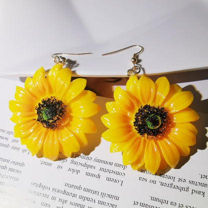 Sunflower Earrings - DS Traders