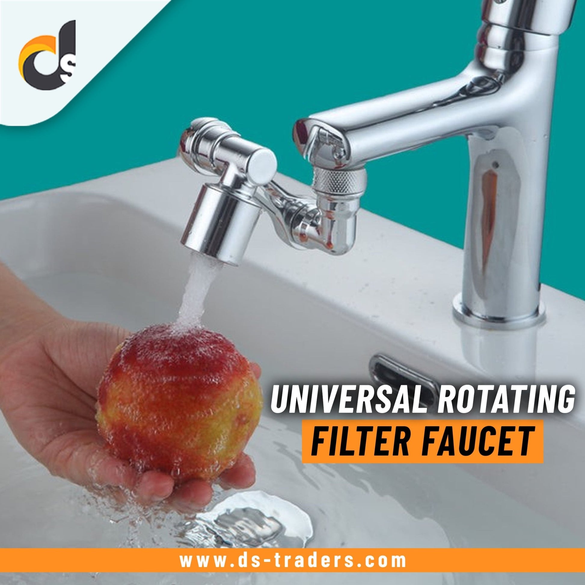 Universal Rotating Splash Filter Faucet - DS Traders