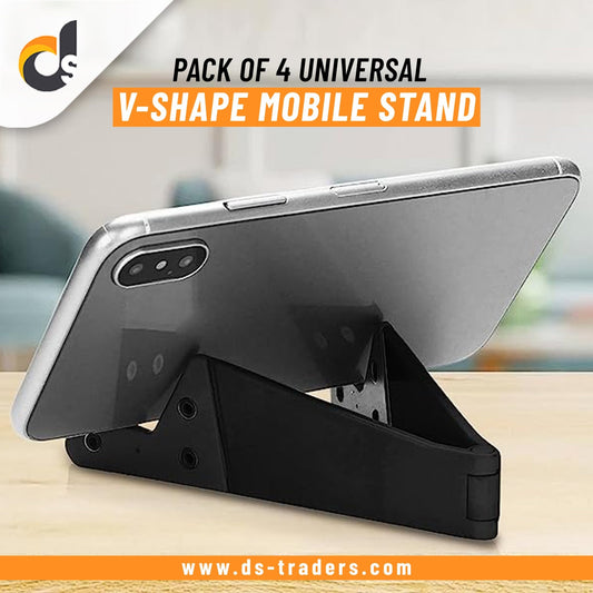 V-Shape Universal Mobile Stand - Pack Of 4 - DS Traders